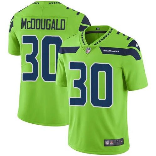 Men Seattle Seahawks #30 Bradley McDougald Nike Green Vapor Limited NFL Jersey